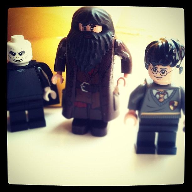 Lego Photograph - Harry (lego) Potter by Barrie Gregson