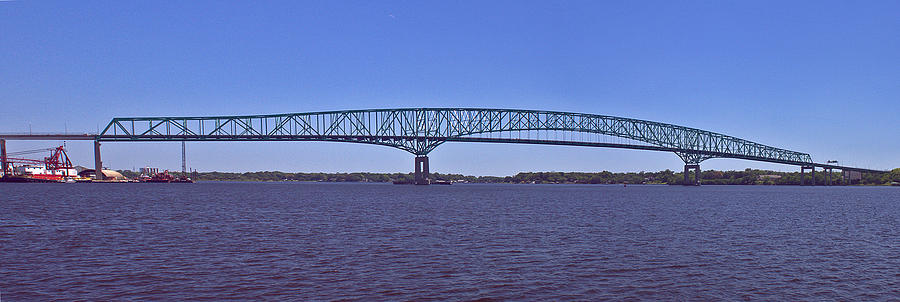 Hart Bridge in Jacksonville FL Photograph by Farol Tomson