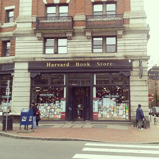 Boston Photograph - Harvard Book Store, Cambridge by Irina Bubnova