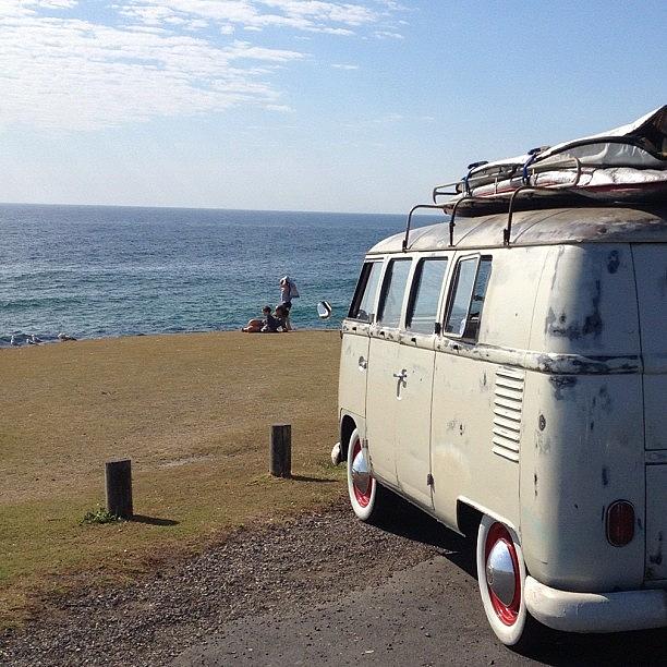 Kombi Photograph - #hastingspoint  With The Family For by Glen Bryden