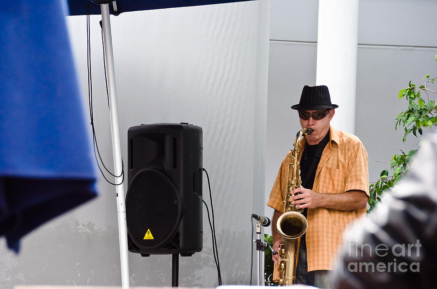 Hat and Sax Photograph by Yurix Sardinelly
