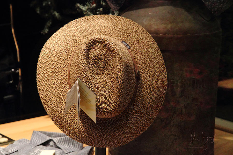 Still Life Photograph - Hat For Sale - SOOC by John Herzog