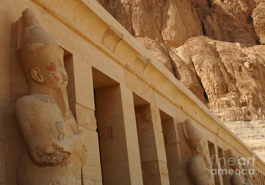 Hatshepsuit Temple Egypt Photograph by Bob Christopher
