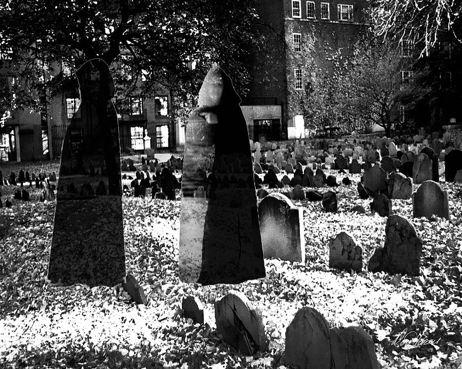 Haunted Cemetery Photograph by Diana Haronis