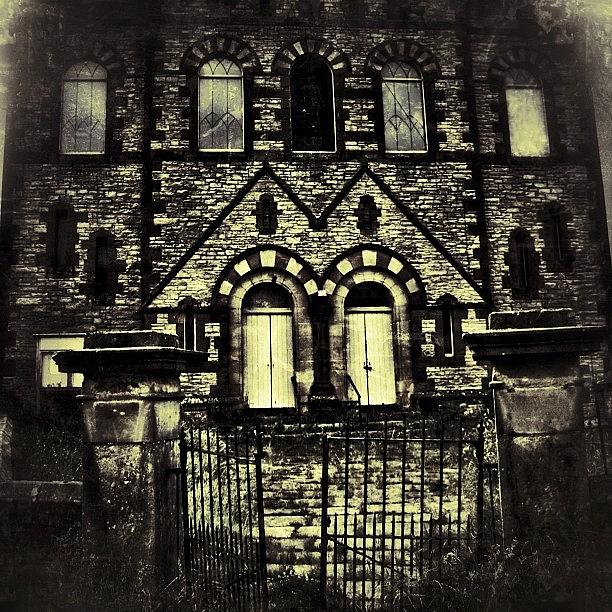 Jj Photograph - Haunted House On The Hill #haunted by Chris Barber
