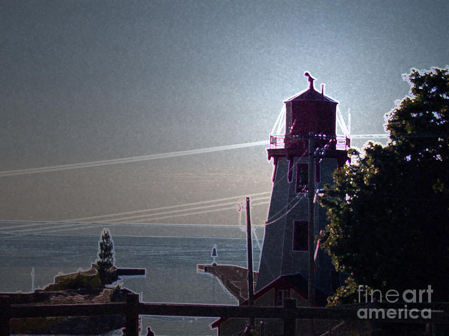 Haunted Kincardine Lighthouse Photograph by First Star Art