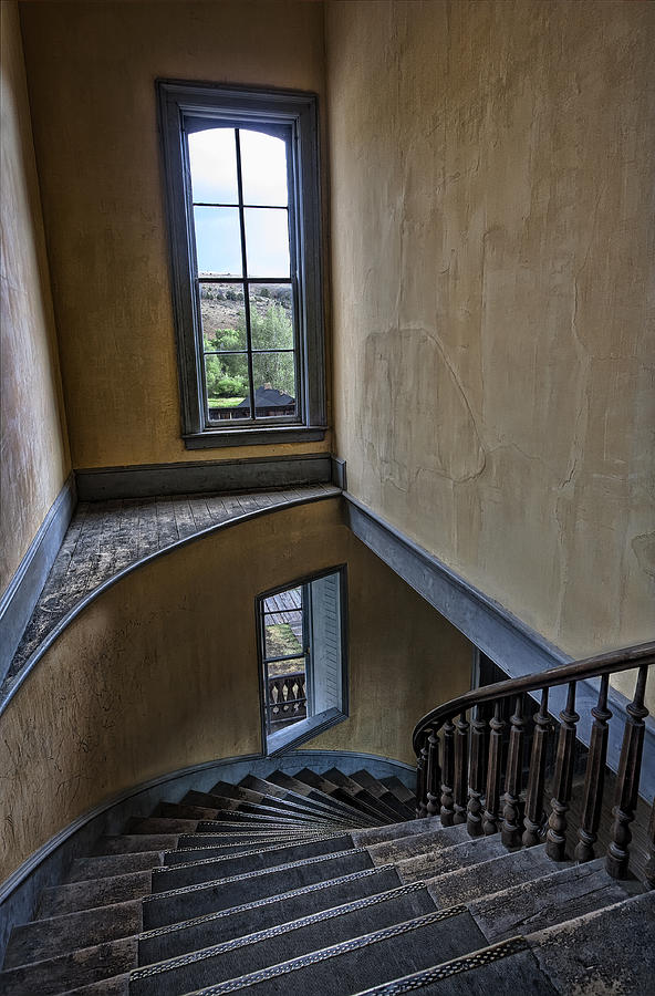 Haunted Meade Hotel Grand Staircase - Bannack Ghost Town - Montana ...