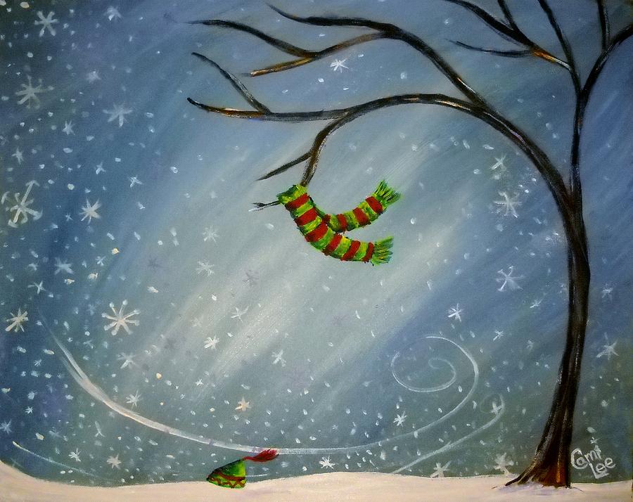 Have you seen my scarf Painting by Cami Lee