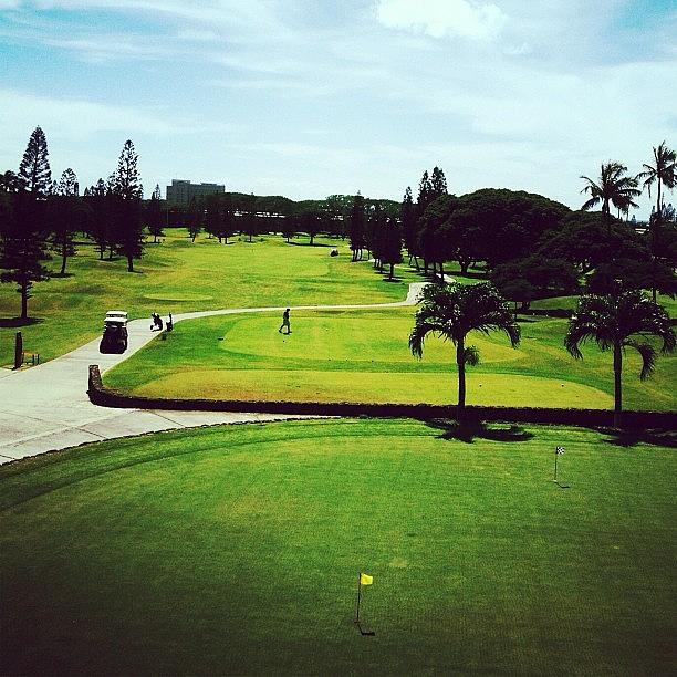 Golf Photograph - #hawaii #aloha #honolulu #golf #golfing by E  Marrero