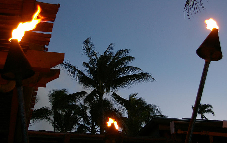 Sunset Photograph - Hawaiian Night by Christine Burdine