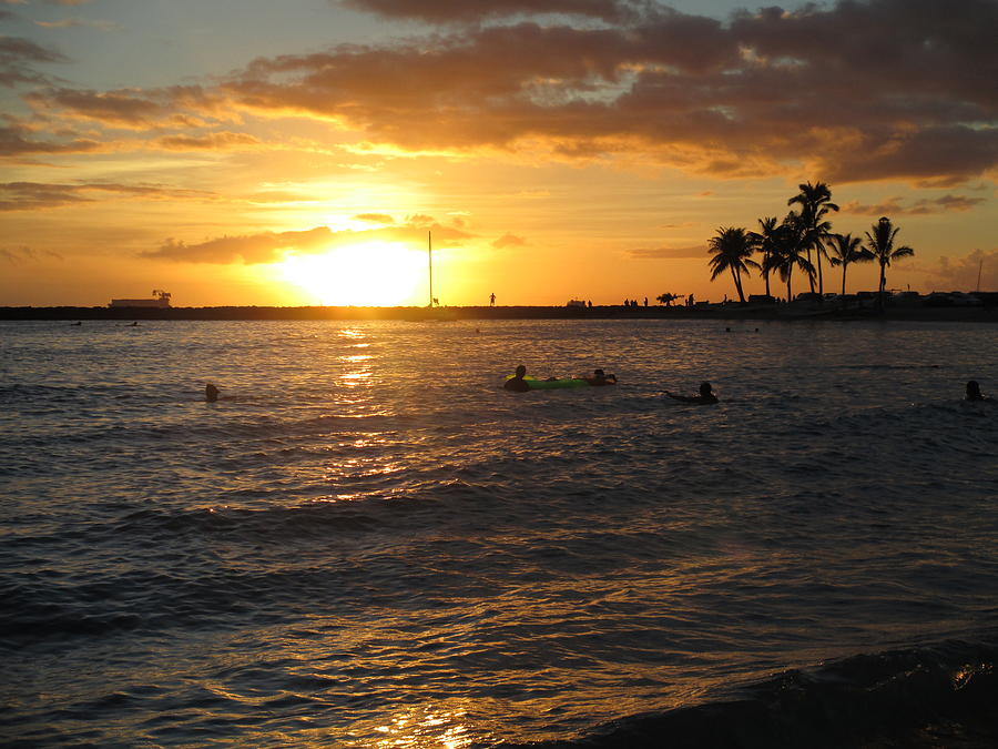 Hawaiian Sunset Photograph