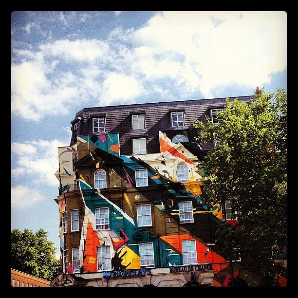 London Photograph - @hazelina I Also Saw A Colourful by Shaun Wilders