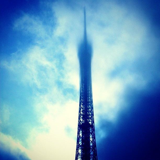 Paris Photograph - Head In The Clouds by Carlos Macia Perez