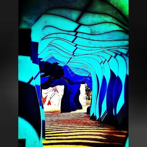 Phoenix Photograph - Head Towards The Light #tunnel by CactusPete AZ