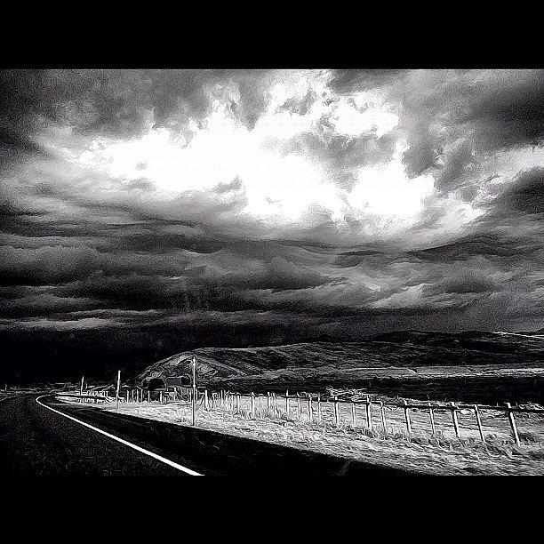 Mountain Photograph - Heading Into The #storm by Lisa King