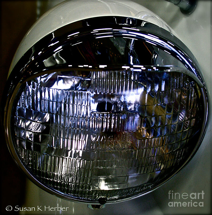 Headlamp Photograph by Susan Herber