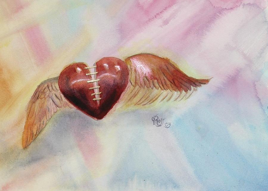 Healing a Broken Heart Painting by Vicki Ross