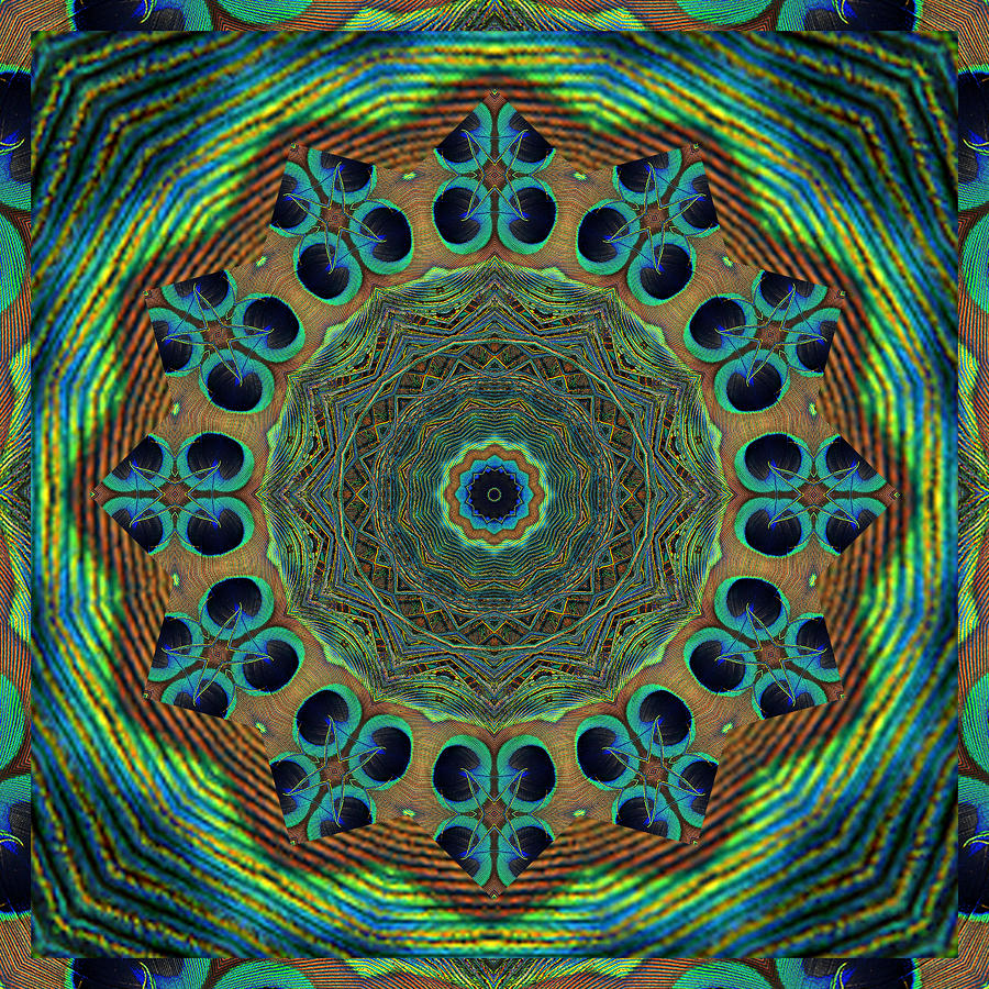 Healing Mandala 19 by Bell And Todd