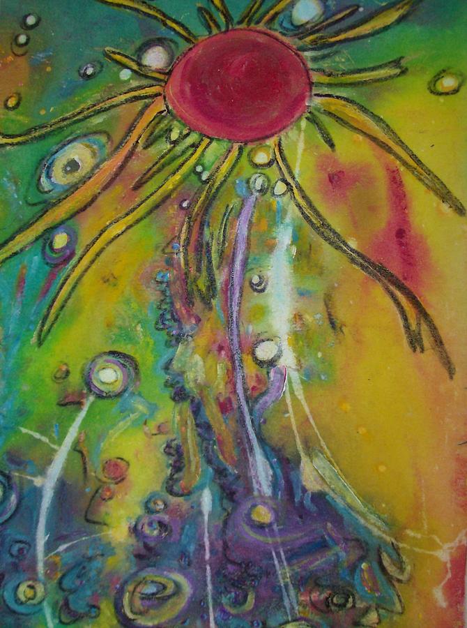 Healing Power 1 Painting by Francine Ethier