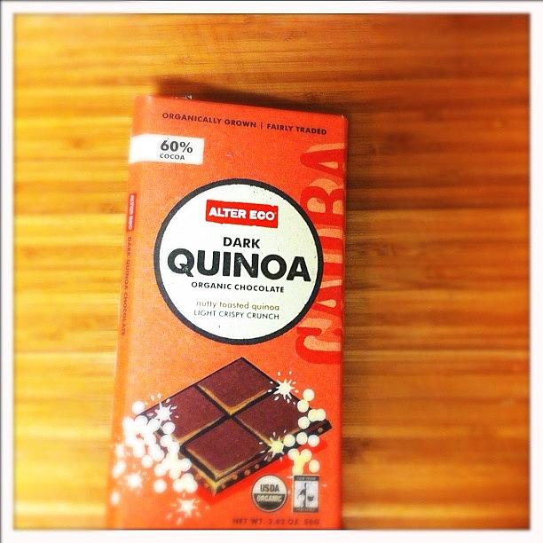 Chocolate Still Life Photograph - Healthy Dark #chocolate With Quinoa by Shana Ray