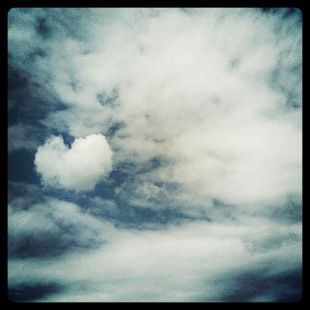 Heart Photograph - Heart Cloud! by Lia Kent