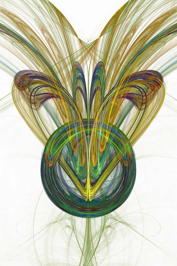 Heart Globe Digital Art by Rick Chapman
