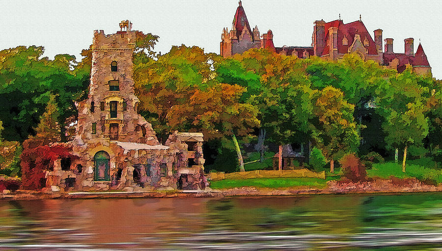 Heart Island -boldt Castle Photograph by Steve Ohlsen