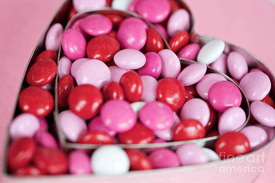 Candy Photograph - Heart Love by Kim Fearheiley