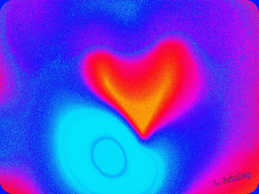 Heart of Love Digital Art by Lessandra Grimley