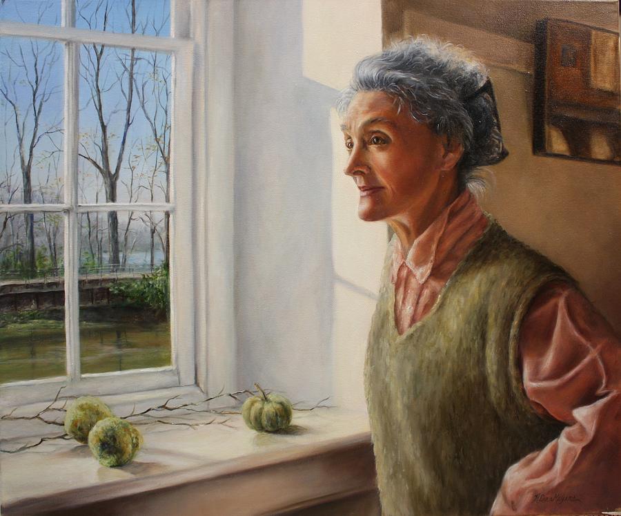 Portrait Painting - Heart of the Mill by Helen Lee Meyers