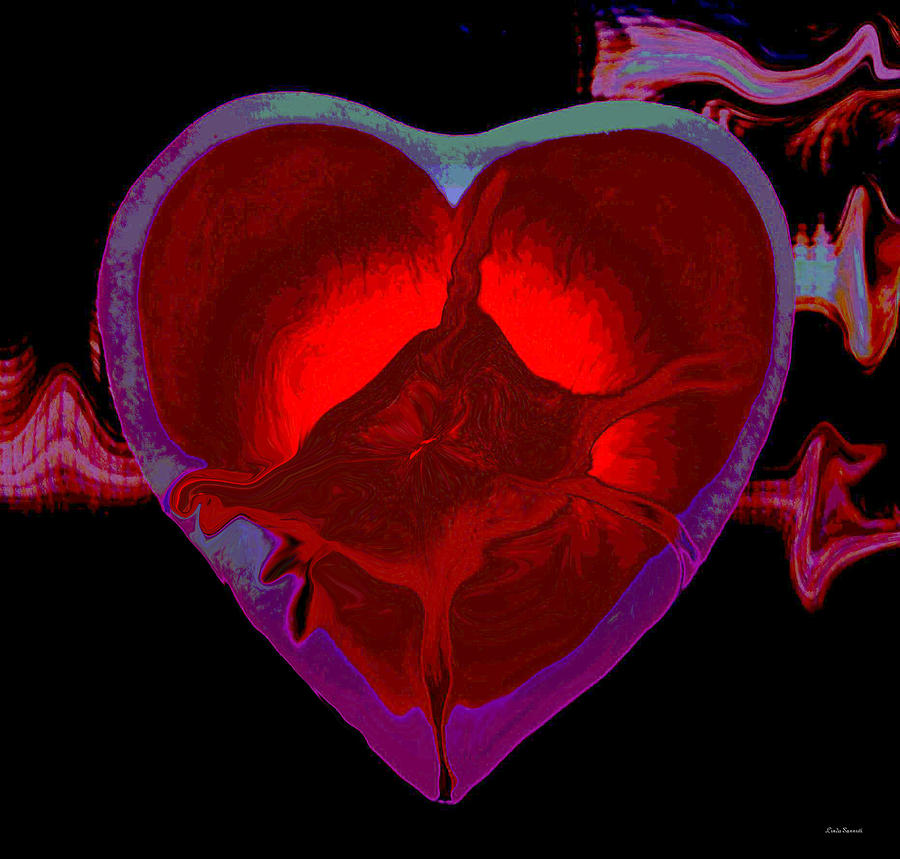Heartbeat Digital Art by Linda Sannuti