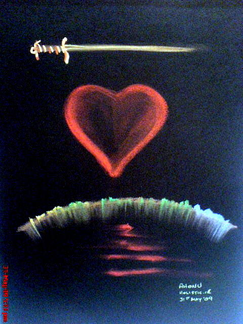 Heartbreak Recovery Painting by AHONU Aingeal Rose