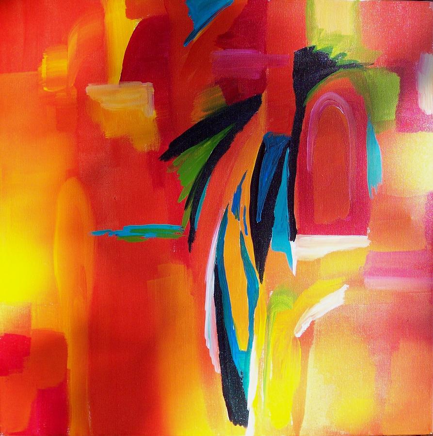 Abstract Painting - Heat Wave I by Jane Robinson