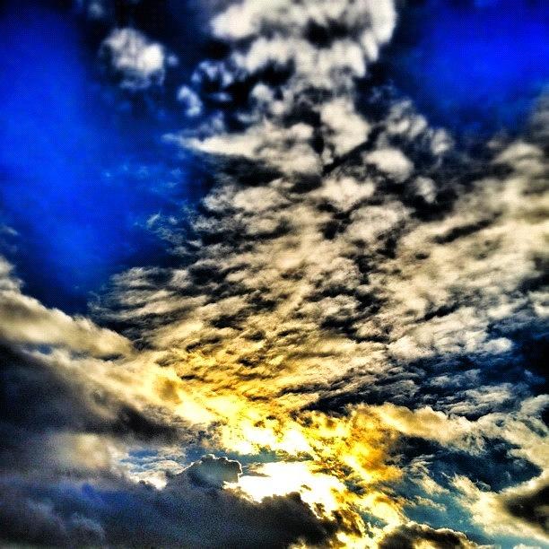 Beautiful Photograph - Heaven! #brisbane #weather #sky by Ben Gardner