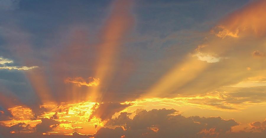 Heavenly Sunrise Photograph by Bruce Bley