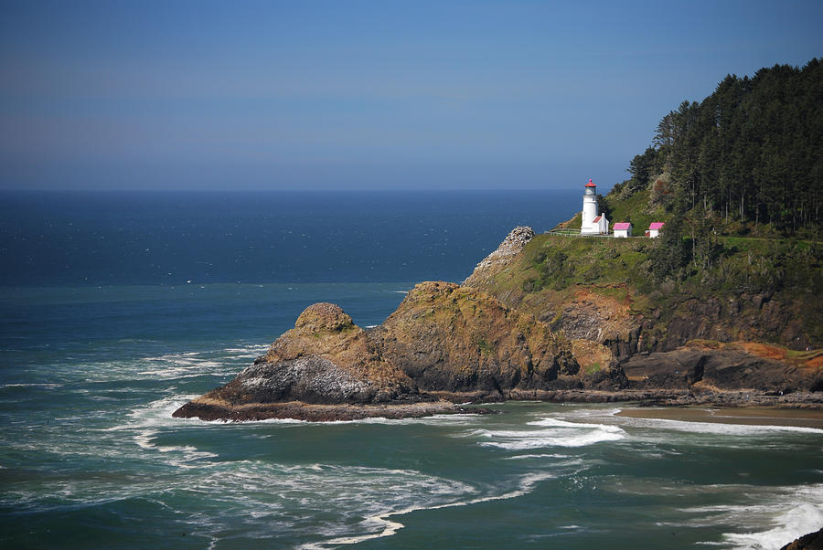 Heceta Head Lighthouse Photograph by Dan Cornford - Fine Art America