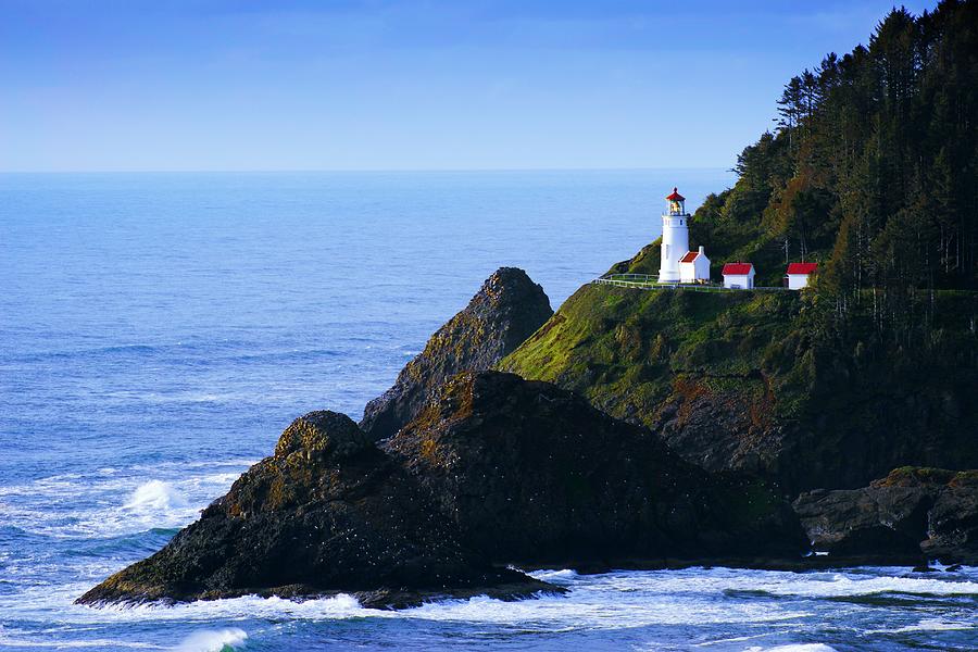 Heceta Head Lighthouse, Oregon, Usa Photograph by Christine Mariner ...