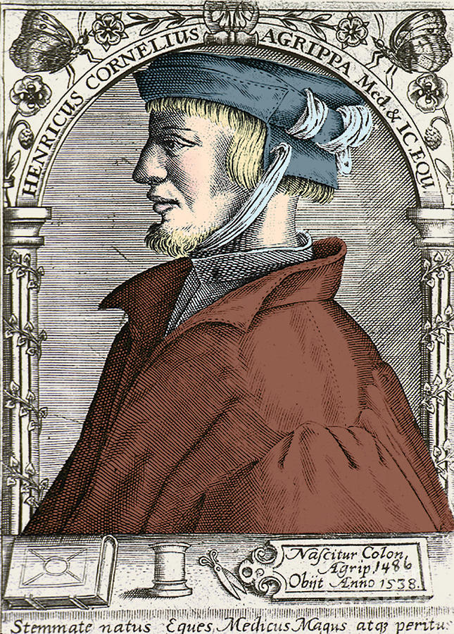 Heinrich Cornelius Agrippa, German Photograph by Science Source