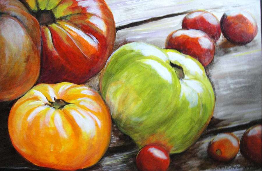 Heirlooms Painting by Edith Hunsberger