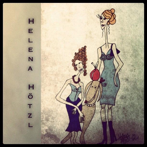 Vintage Photograph - #helenahotzl #illustration #illustrator by Helena Hotzl