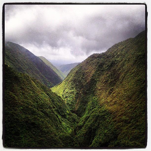 Helicopter Ride Over The Island Of Maui Photograph by Kristin Rogers