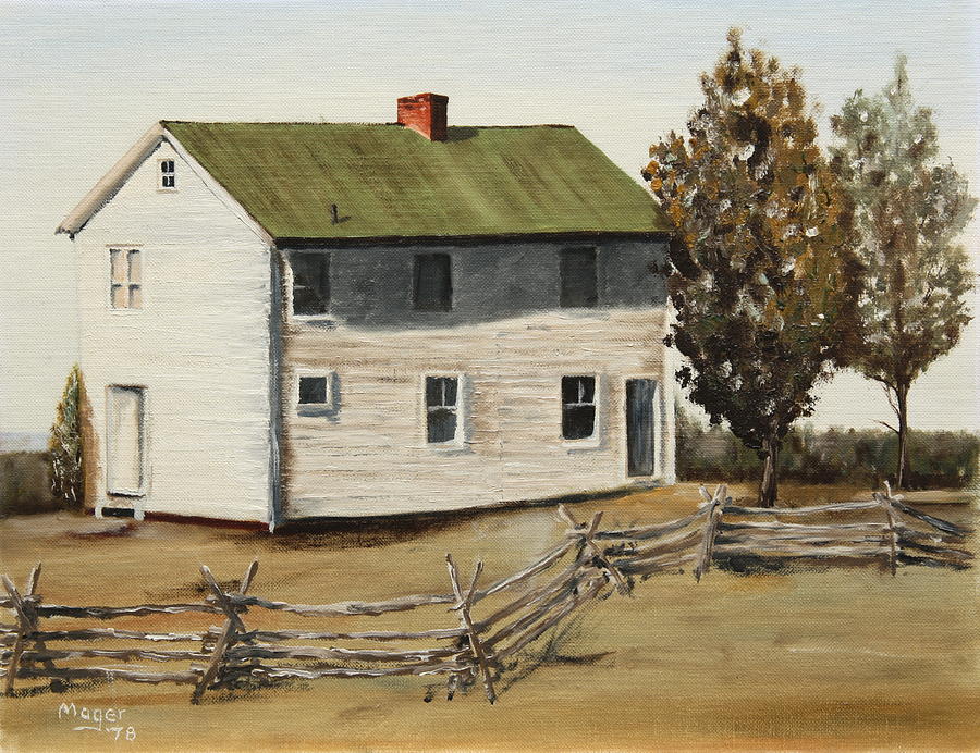 Henry House Painting by Alan Mager
