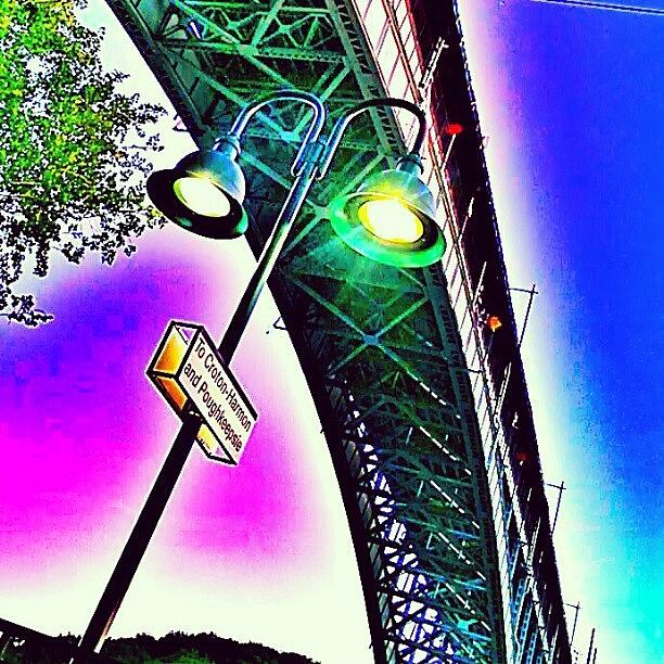 Bridge Photograph - #henry #hudson #bridge #spuyten #duyvil by Antonio DeFeo