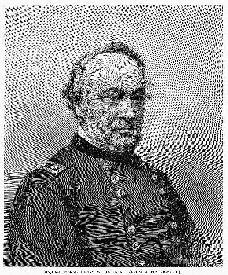 Henry Wager Halleck Photograph by Granger