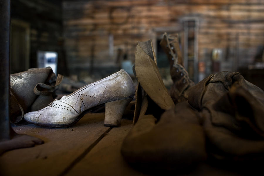 Her White Shoe Photograph by Lorraine Devon Wilke