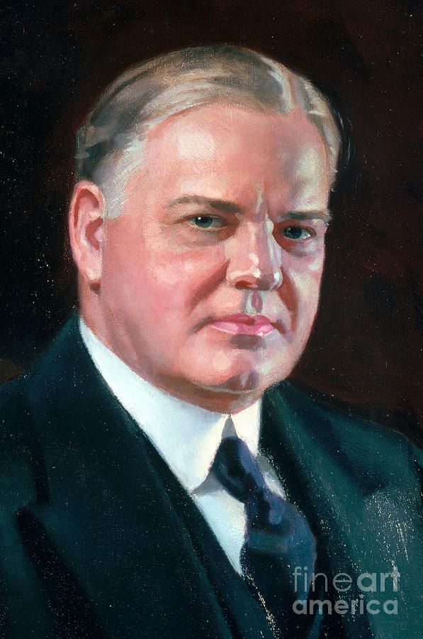 Herbert Hoover, 31st American President Photograph by Photo Researchers