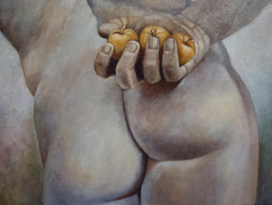 Hercules and the golden Apples of Immortality Painting by Geraldine Arata