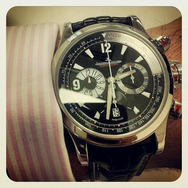 Chronograph Photograph - Here You Go @illgt2 Red Is Out. #jlc by Steve Kochurov
