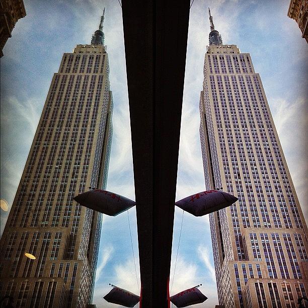 New York City Photograph - #hereandthere: Empire State. #nyc Ill by John De Guzman