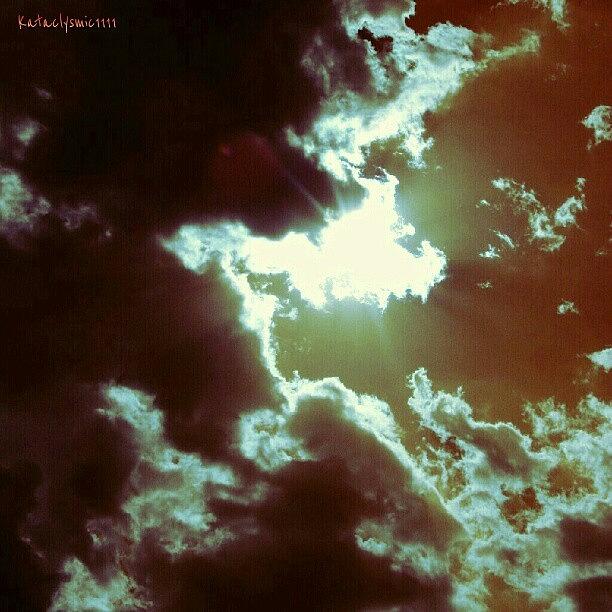 Heres Less Colors & Some Clouds Photograph by Kat Carmean